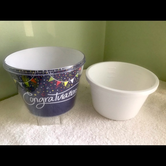 CUSTOMIZABLE BUCKET & HAPPY BIRTHDAY  GLASS... - Picture 5 of 11